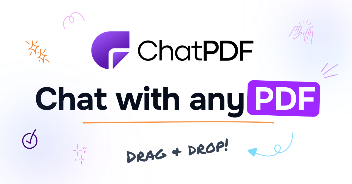 ChatPDF website preview