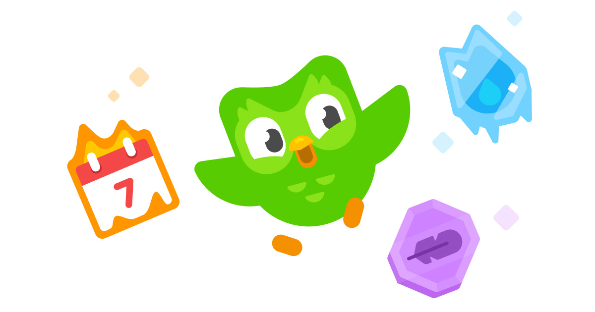 Duolingo website preview