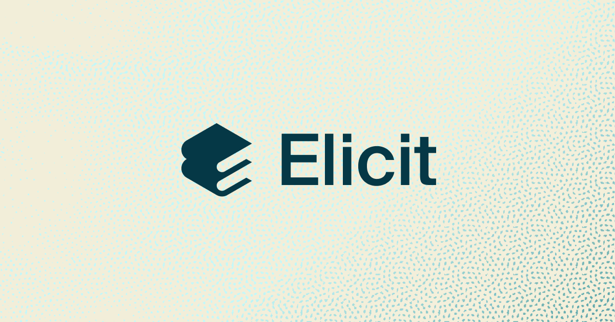 Elicit website preview
