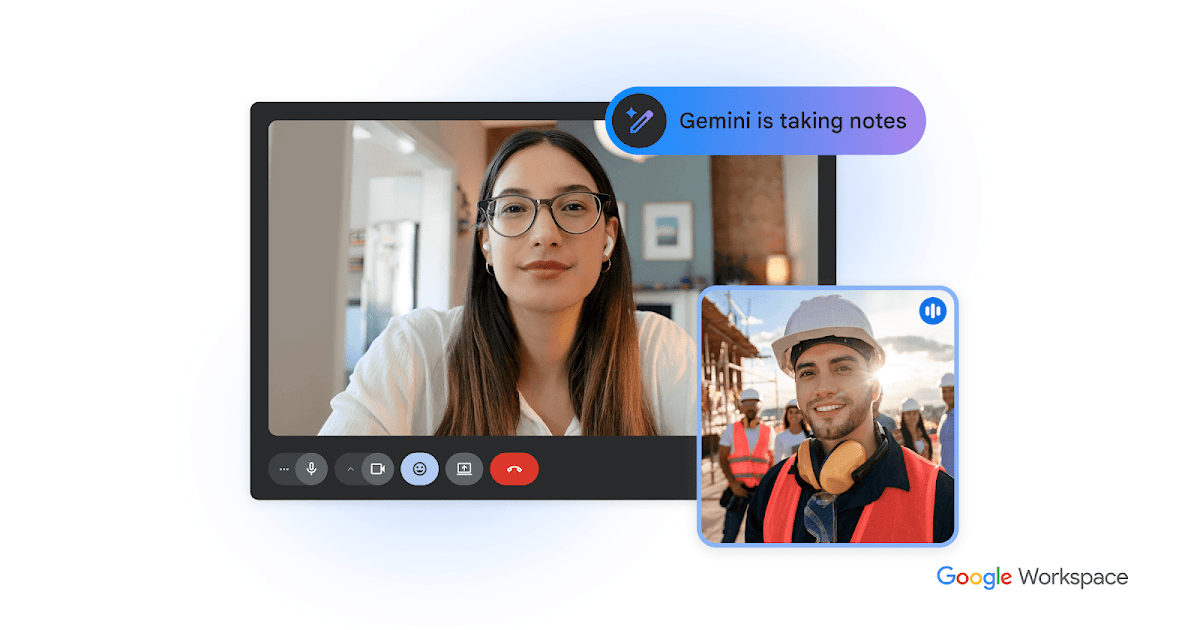 Google Meet website preview
