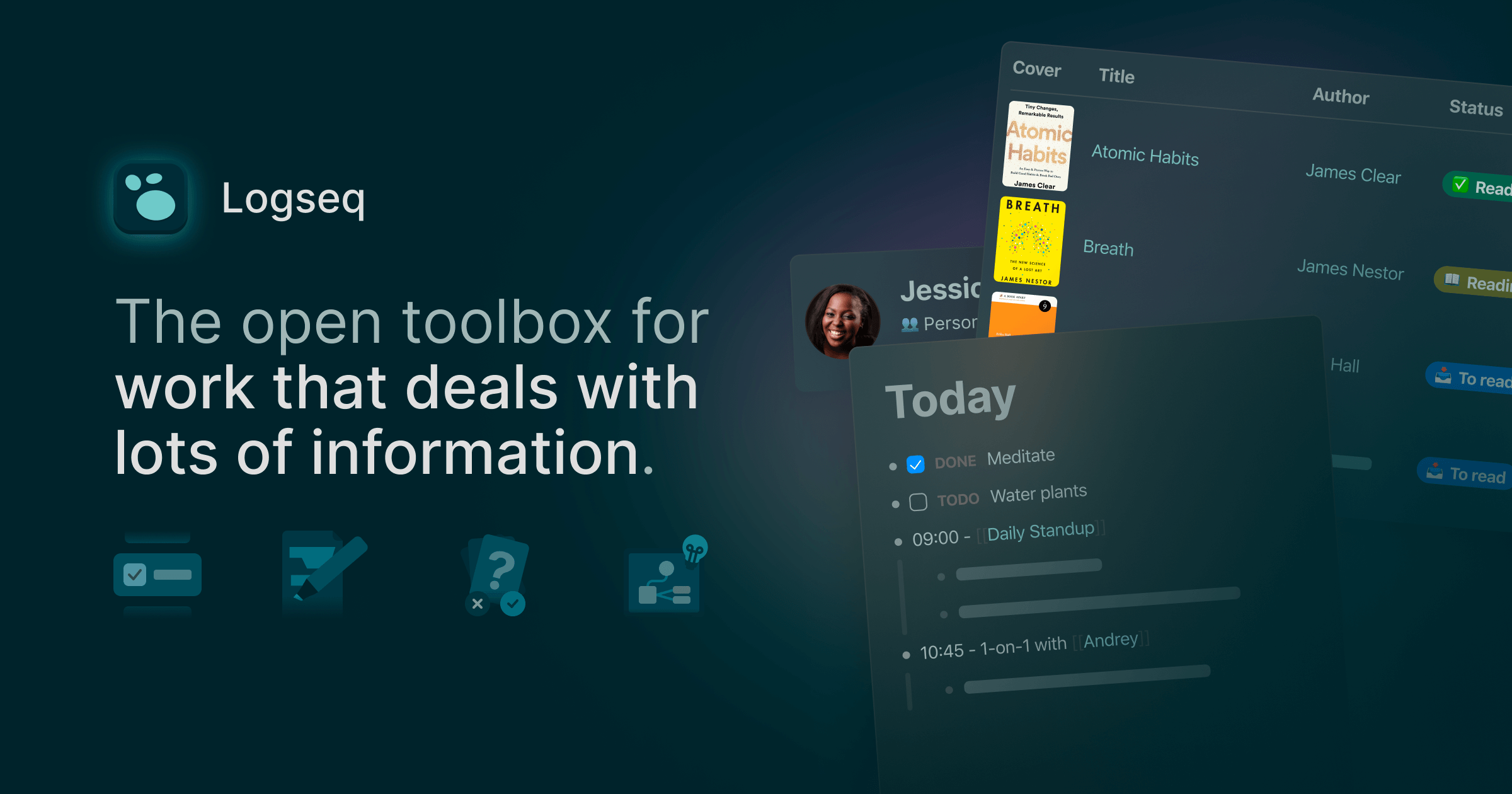 Logseq website preview